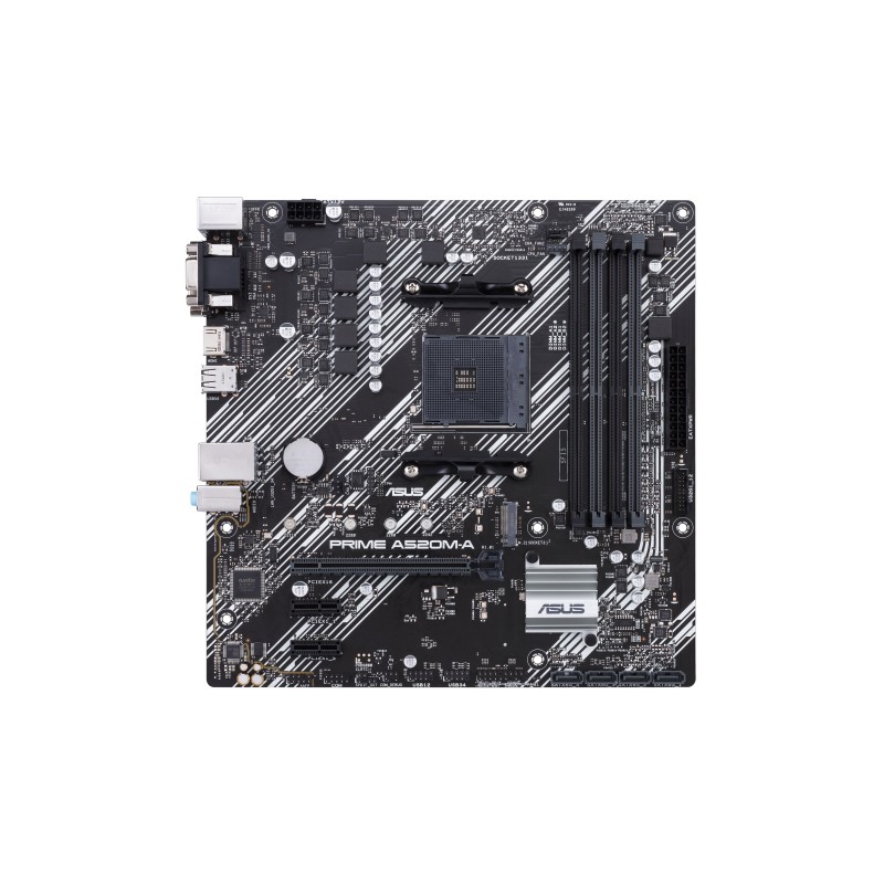 ASUS PRIME A520M-A II/CSM mATX Mainboard Sockel AM4 M.2/USB3.2/HDMI/DP/VGA